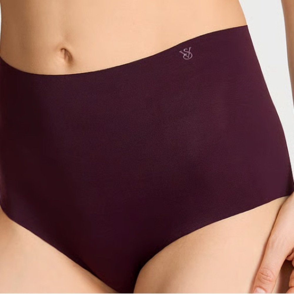 Victoria's Secret High-Waist Brief Panties - Deep Purple Plum Wine